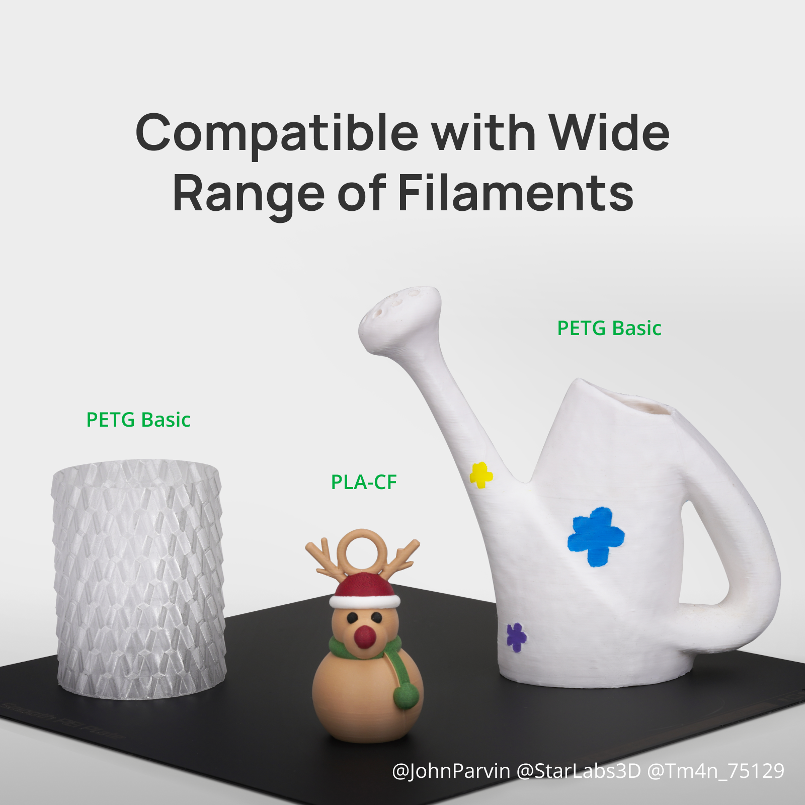 Bambu Lab Smooth PEI Plate for X1 / P1 / P2S / A1  | High Precision Build Surface