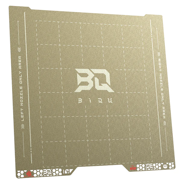 BIQU PyroGrip Double-Sided PEI Grid Build Plate 346x355mm for Bambu Lab H2D / H2S