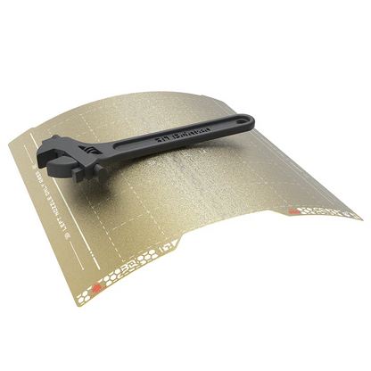 BIQU PyroGrip Double-Sided PEI Grid Build Plate 346x355mm for Bambu Lab H2D / H2S