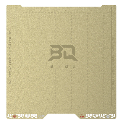 BIQU PyroGrip Double-Sided PEI Grid Build Plate 346x355mm for Bambu Lab H2D / H2S / H2C