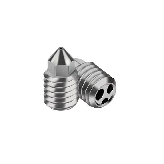 Copper‑Plated CHT 0.4 Nozzle for Bambu Lab