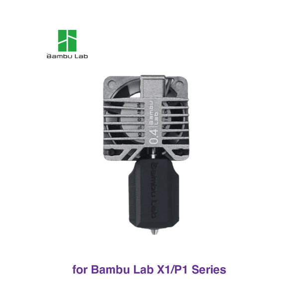 Hotend with Hardened Steel Nozzle for Bambu Lab X1 / P1 series