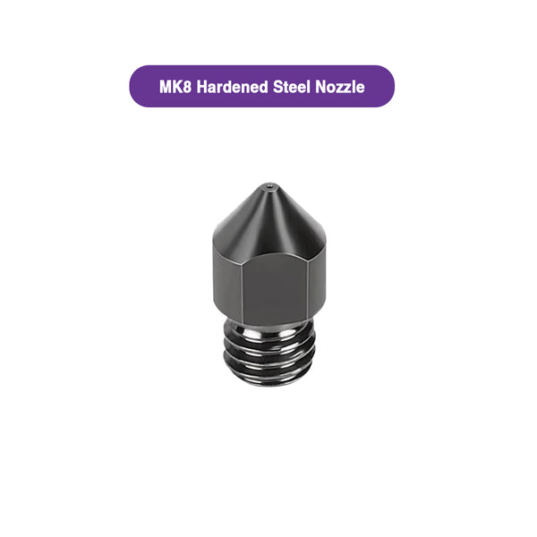 MK8 Hardened Steel Nozzle – 1.75mm - MakerParts 3D