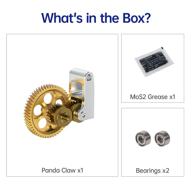 BIQU Panda Claw Extruder Gear Set – Available in Two Variants