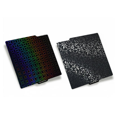 Double-Sided Build Plate – Diamond PEO + Holographic Smooth for Bambu Lab A1 / X1 / P1 & A1 Mini