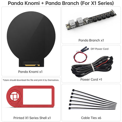 BIGTREETECH Panda Knomi Smart Wireless Display for Bambu Lab A1 / P1 / X1 Series