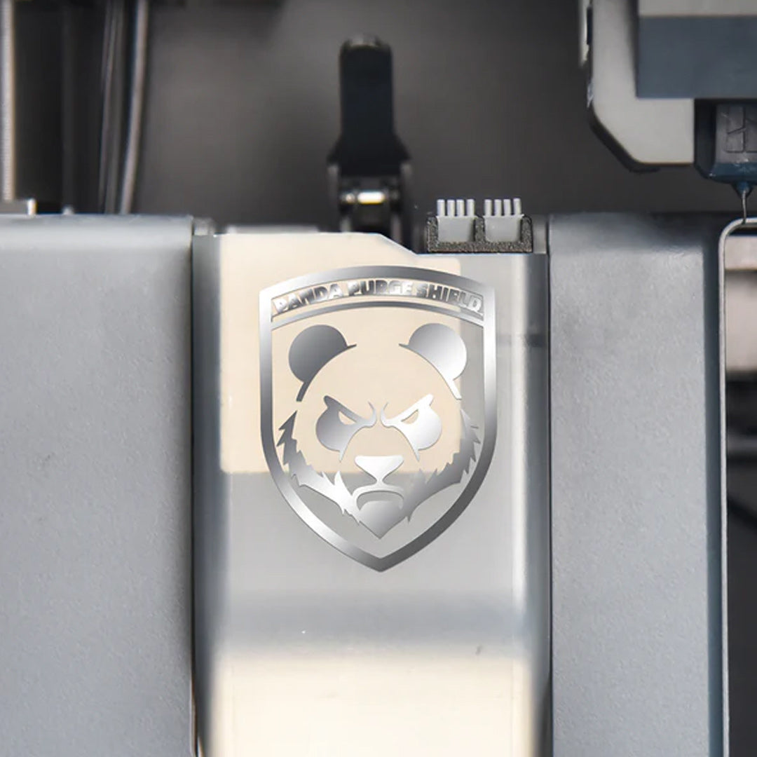 BIQU Panda Purge Shield – Anti-Stick Filament Removal Plate for Bambu Lab P1P, P1S, X1C, X1E | Clean Multicolor Printing