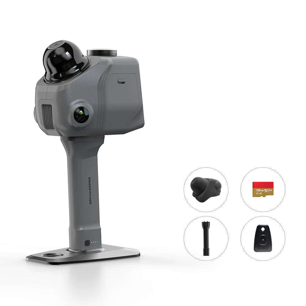 3DMakerpro Raven Handheld LiDAR Scanner - 50m Radius