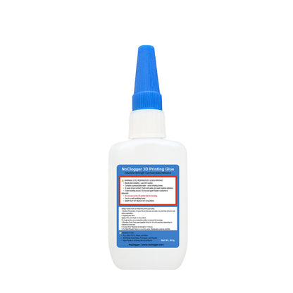 NoClogger 3D Printing Glue Fast Setting Adhesive for PLA PETG Resin