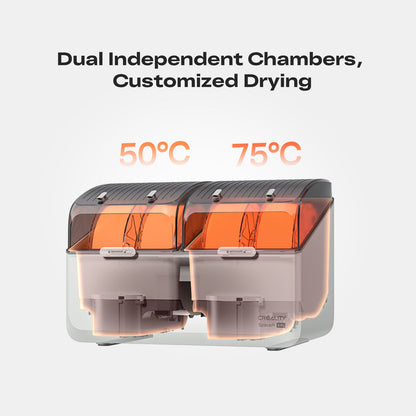 Creality SpacePi X4L Filament Dryer | 4-Spool Multi-Color Drying