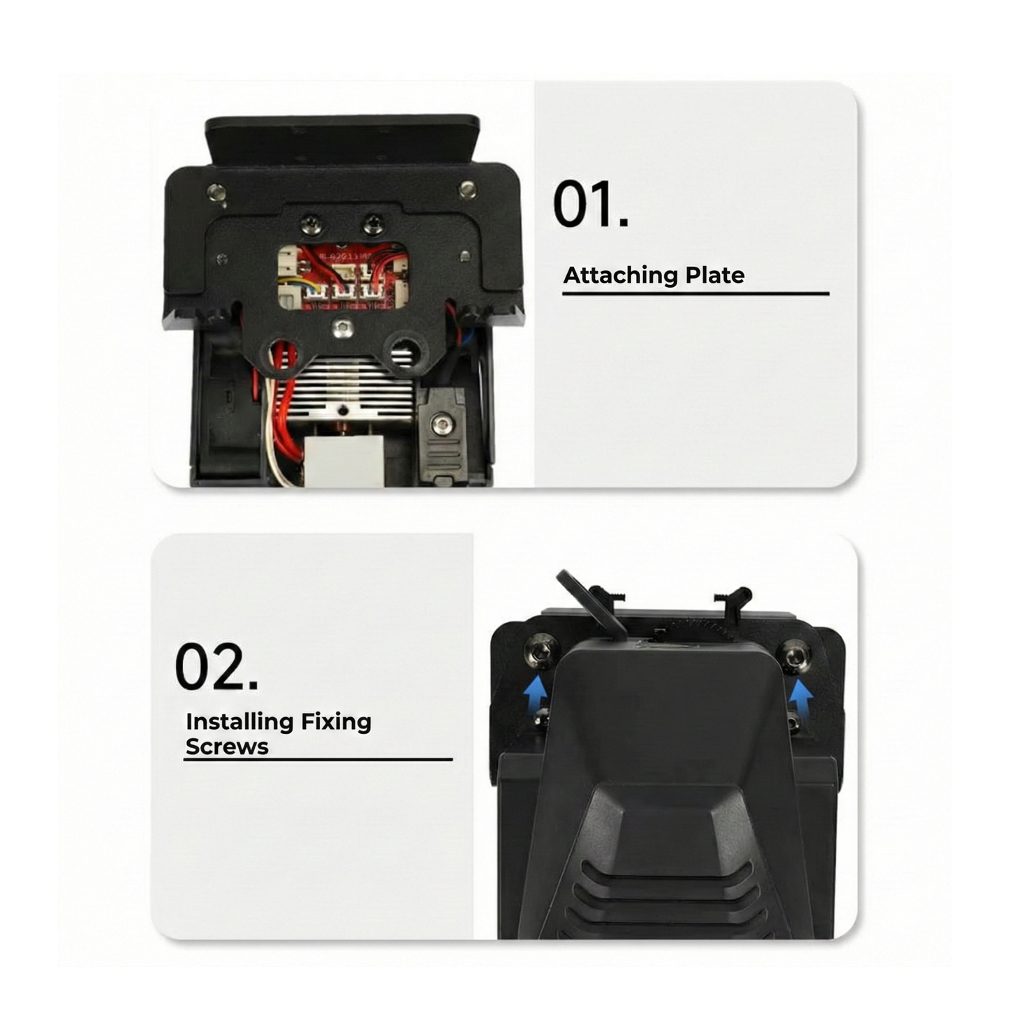 MGN12 Linear Guide Rail X-Axis Conversion Kit for Elegoo Neptune 3/4