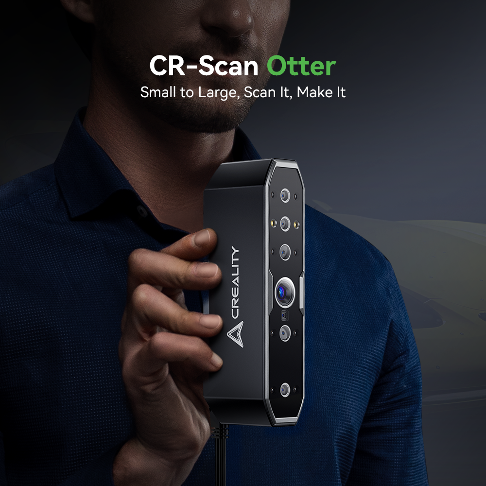 Creality CR-Scan Otter 3D Scanner – High-Precision Four-Lens Stereo Vision