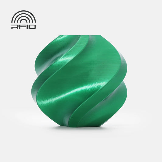 Bambu Lab Filament PLA Silk+ - Candy Green - MakerParts 3D
