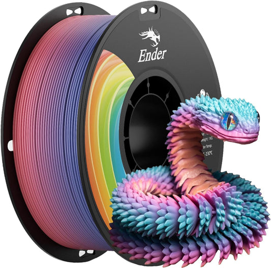 Creality Ender PLA+ Rainbow Filament for 3D Printers 1 kg