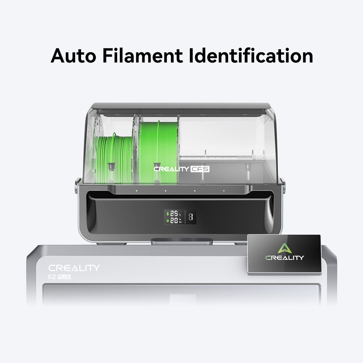 Creality Filament System (CFS) for K2 Plus and Hi – Unlock 16-Color Automated Printing
