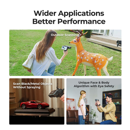 Creality Otter Lite / Otter Basic 3D Scanner – Portable Full-Color Scanner with 0.05 mm Accuracy (20–2000 mm Range)