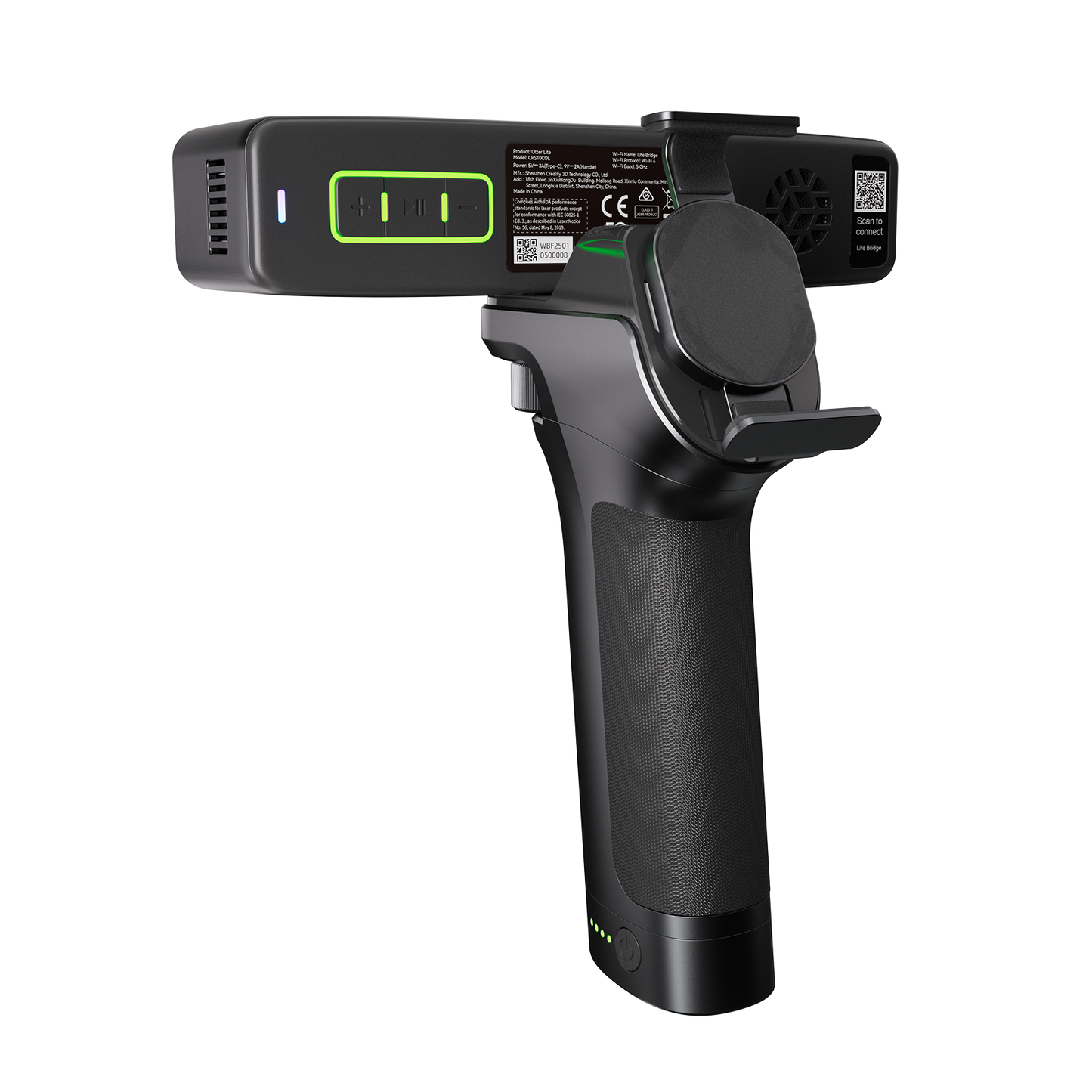 Creality Otter Lite / Otter Basic 3D Scanner – Portable Full-Color Scanner with 0.05 mm Accuracy (20–2000 mm Range)