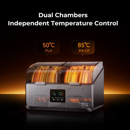 Creality SpacePi X4 Filament Dryer | 4-Spool Capacity & Dual Chamber