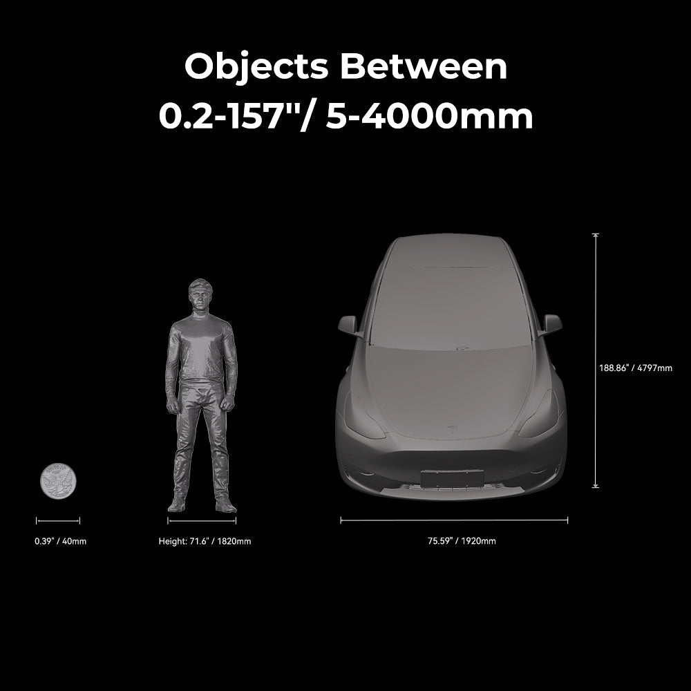 Creality Raptor Pro 3D Scanner – High-Speed Laser + NIR System for Medium & Large Objects