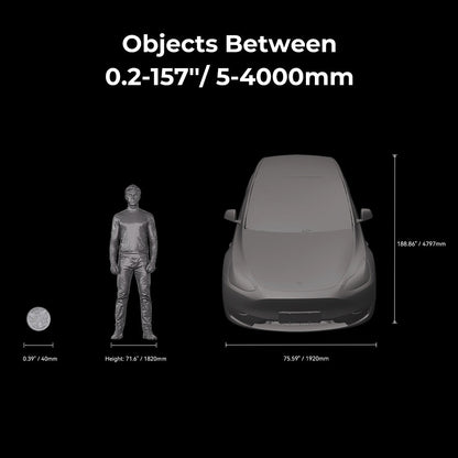 Creality Raptor Pro 3D Scanner – High-Speed Laser + NIR System for Medium & Large Objects