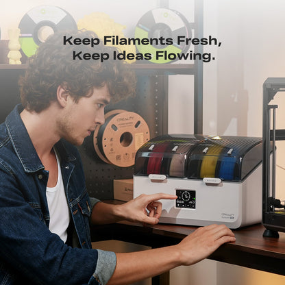 Creality SpacePi X4L Filament Dryer | 4-Spool Multi-Color Drying