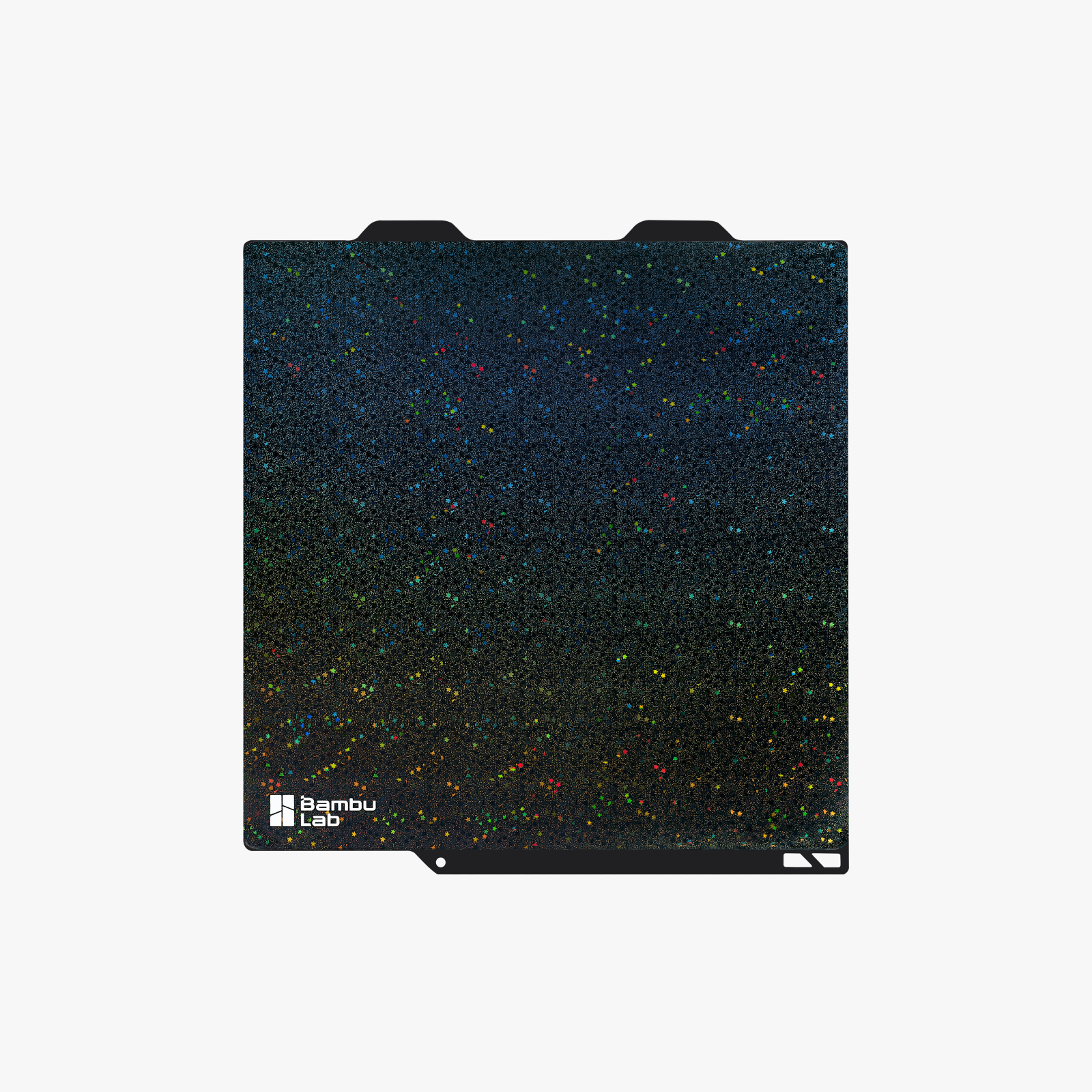 Bambu Lab 3D effect build plate, Starry, Carbon Fiber, Diamond, and Galaxy