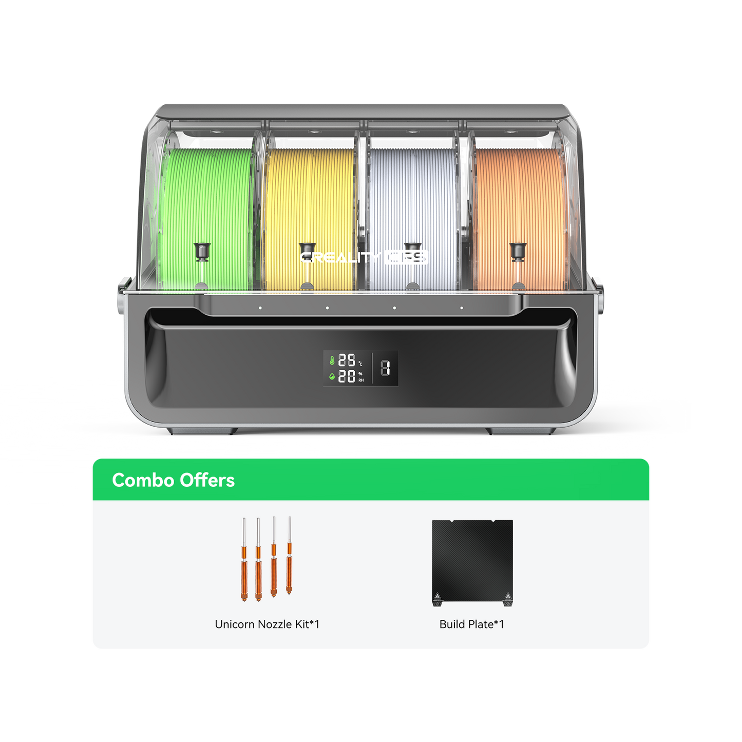 Creality Filament System (CFS) for K2 Plus and Hi – Unlock 16-Color Automated Printing