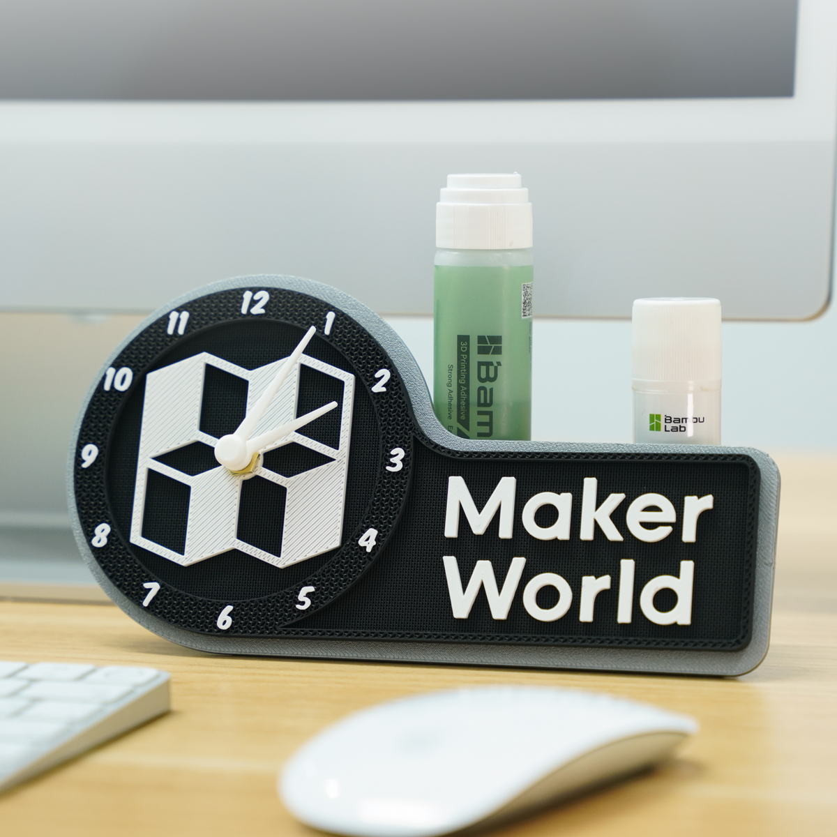 Lab Clock Style Bambu Lab Clock Components DIY Kit 011 – MakerParts 3D