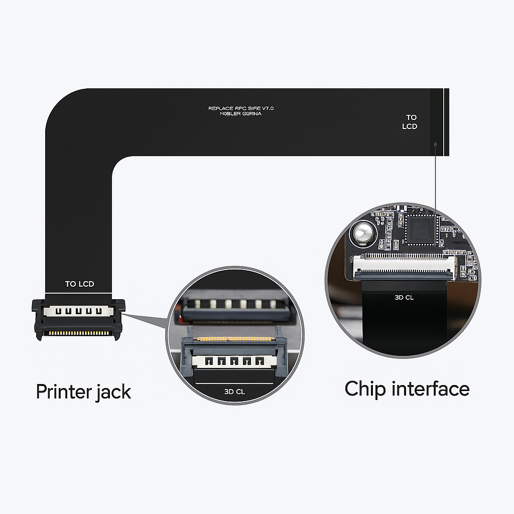 FPC Display Cable – Creality K2 Plus – MakerParts 3D