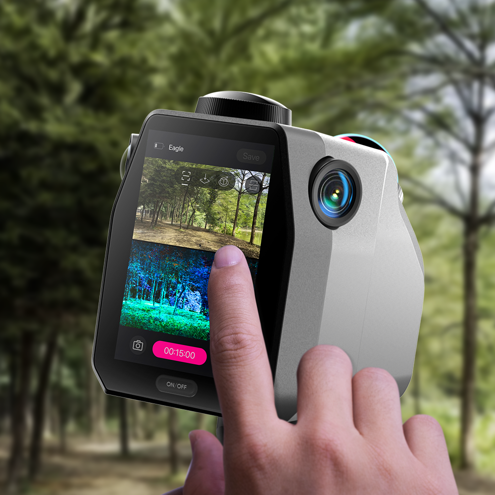 3DMakerpro Eagle LiDAR scanner, view 3