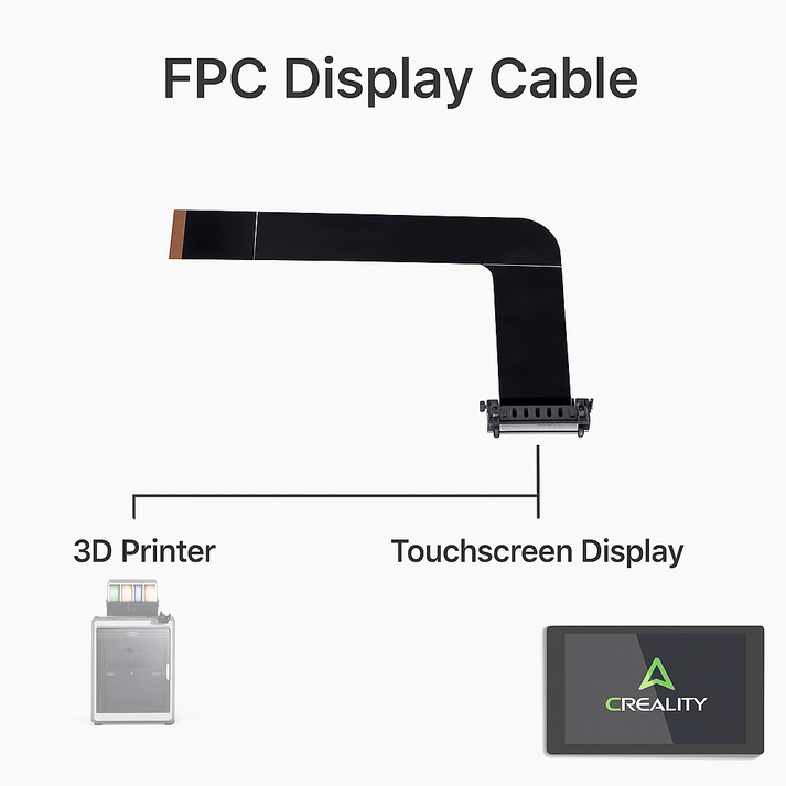 FPC Display Cable – Creality K2 Plus – MakerParts 3D