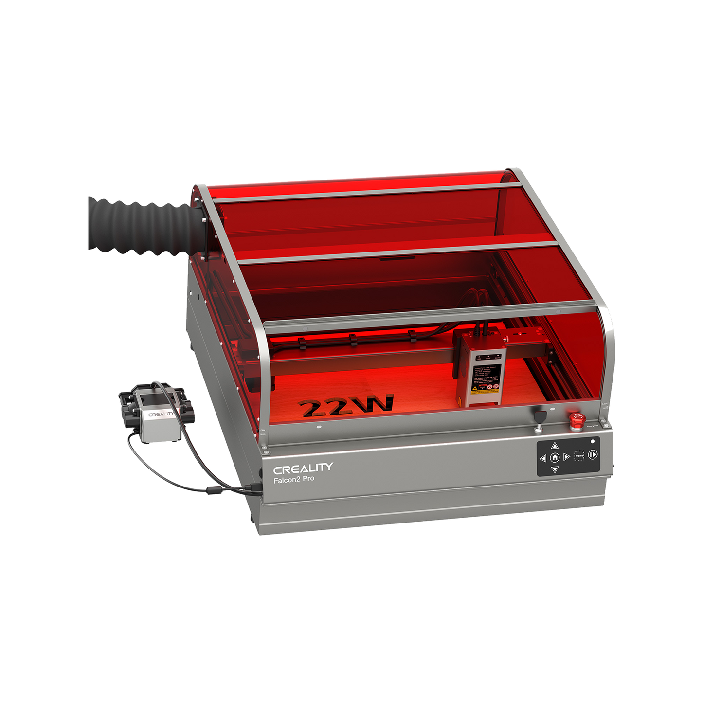 Creality Falcon2 Pro Enclosed Laser Engraver & Cutter – Safety, Visibility, and Power