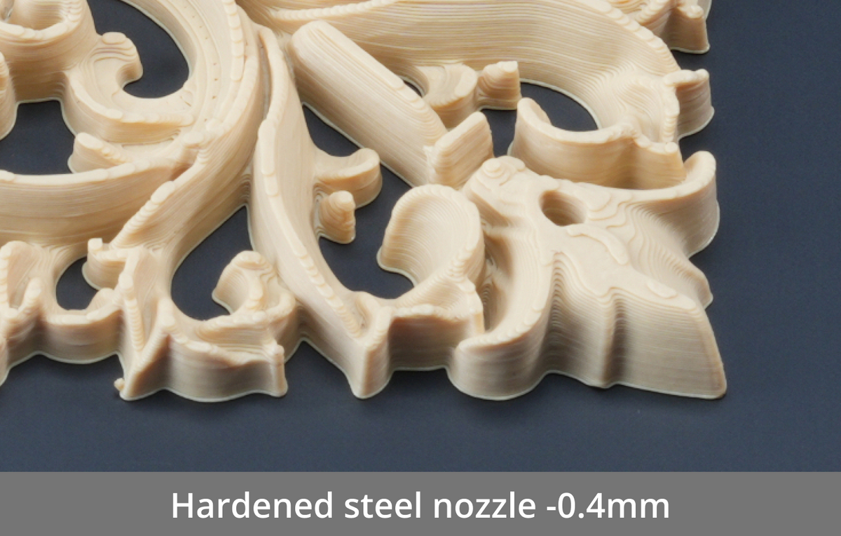 Bambu Lab high flow hotend for H2, P2S, and X2D, 0.4mm hardened steel nozzle