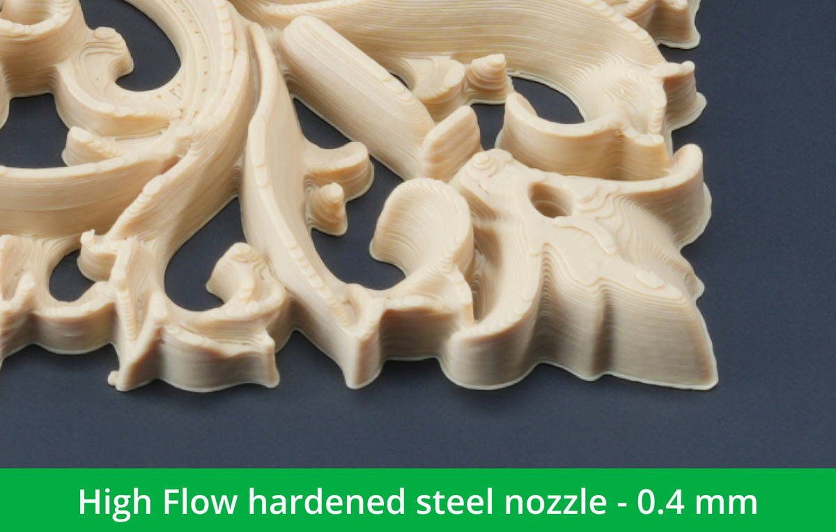 Bambu Lab high flow hotend for H2, P2S, and X2D, 0.4mm hardened steel nozzle