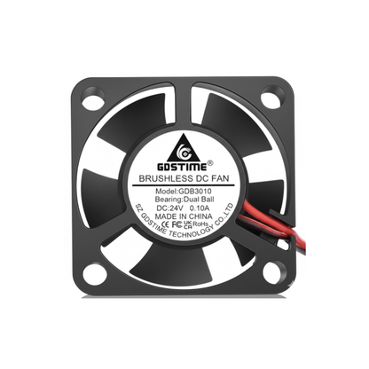 GDSTIME 3010 Brushless DC Axial Fan 24V 0.10A Dual Ball Bearing