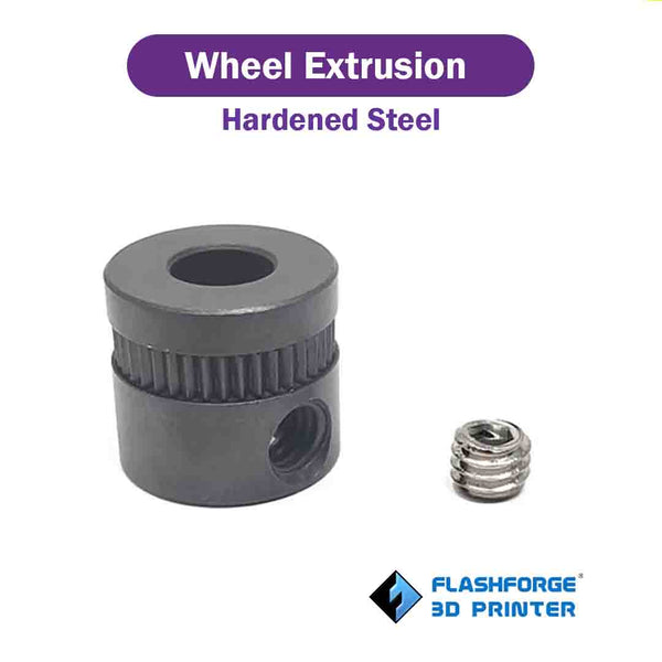 Wheel Extrusion for 3D Printer