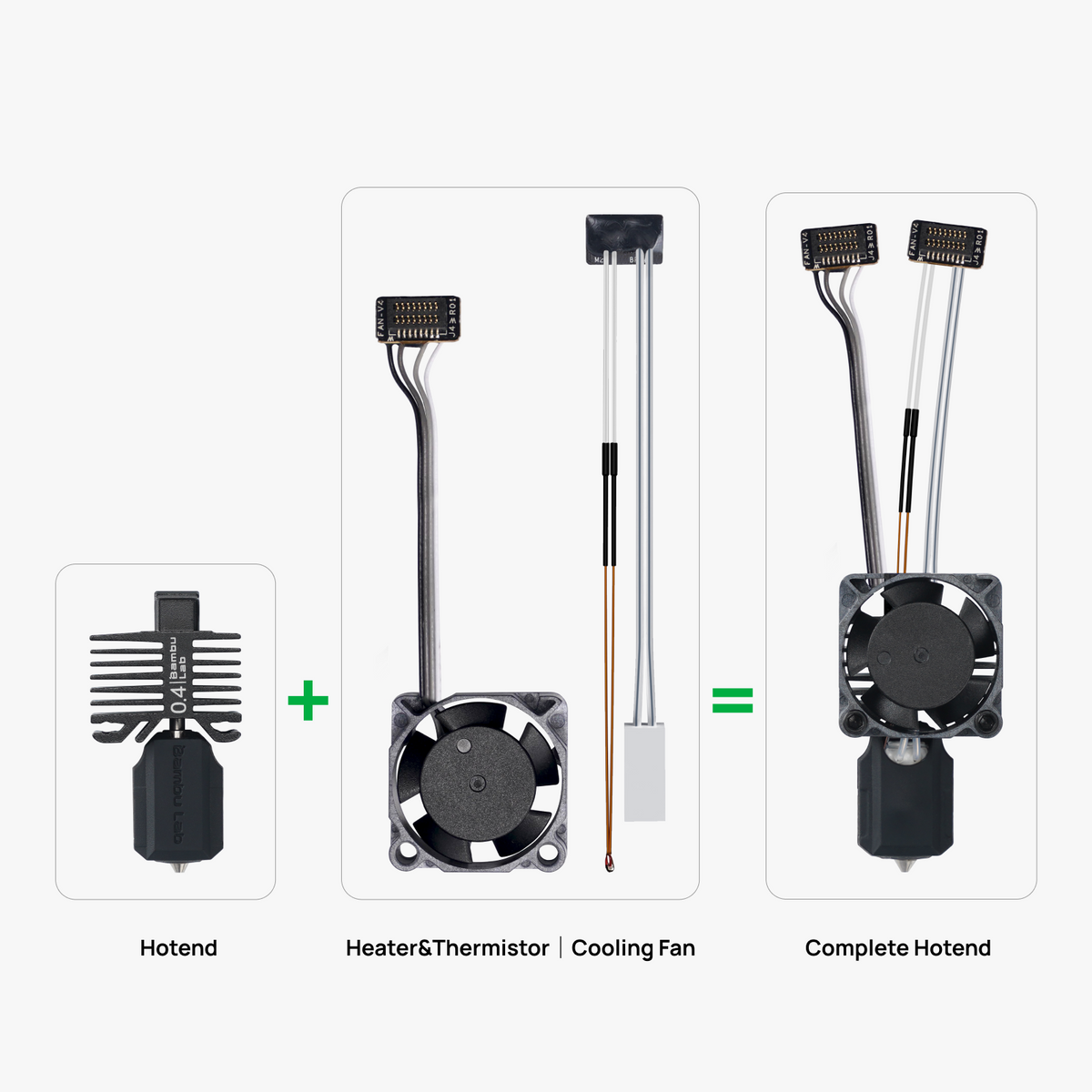 Bambu Lab complete hotend for P1 Series