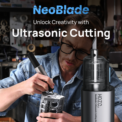 Hozo NeoBlade Wireless Ultrasonic Cutter | Cordless Craft Tool