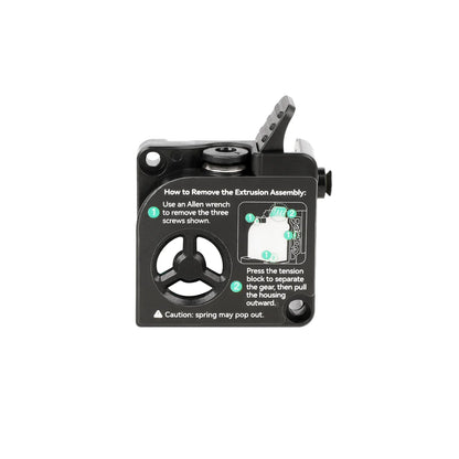 Creality K2 Plus Extruder Front Shell Kit - Official Replacement
