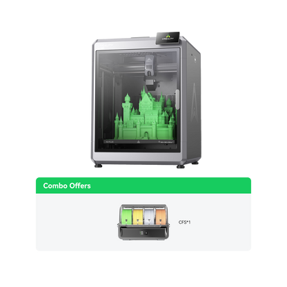 K2 Plus Combo 3D Printer + 4 Free Filaments