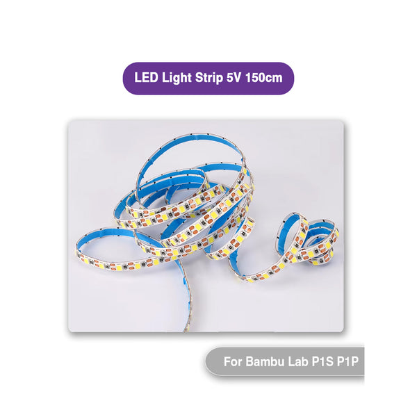 LED Light Strip For Bambu Lab P1S/ P1P/ X1/ X1C 5V 150cm