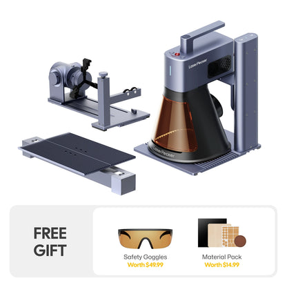 LaserPecker LP2 Plus 10W Laser Engraver & Cutter – 4000 mm/s
