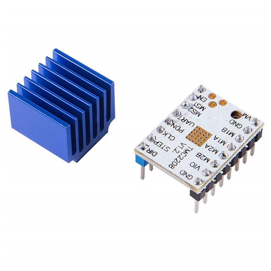TMC2208 Stepper Motor Driver Module with Screwdriver - MakerParts 3D