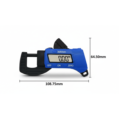 High Precision Digital Thickness Gauge and Carbon Fiber Micrometer