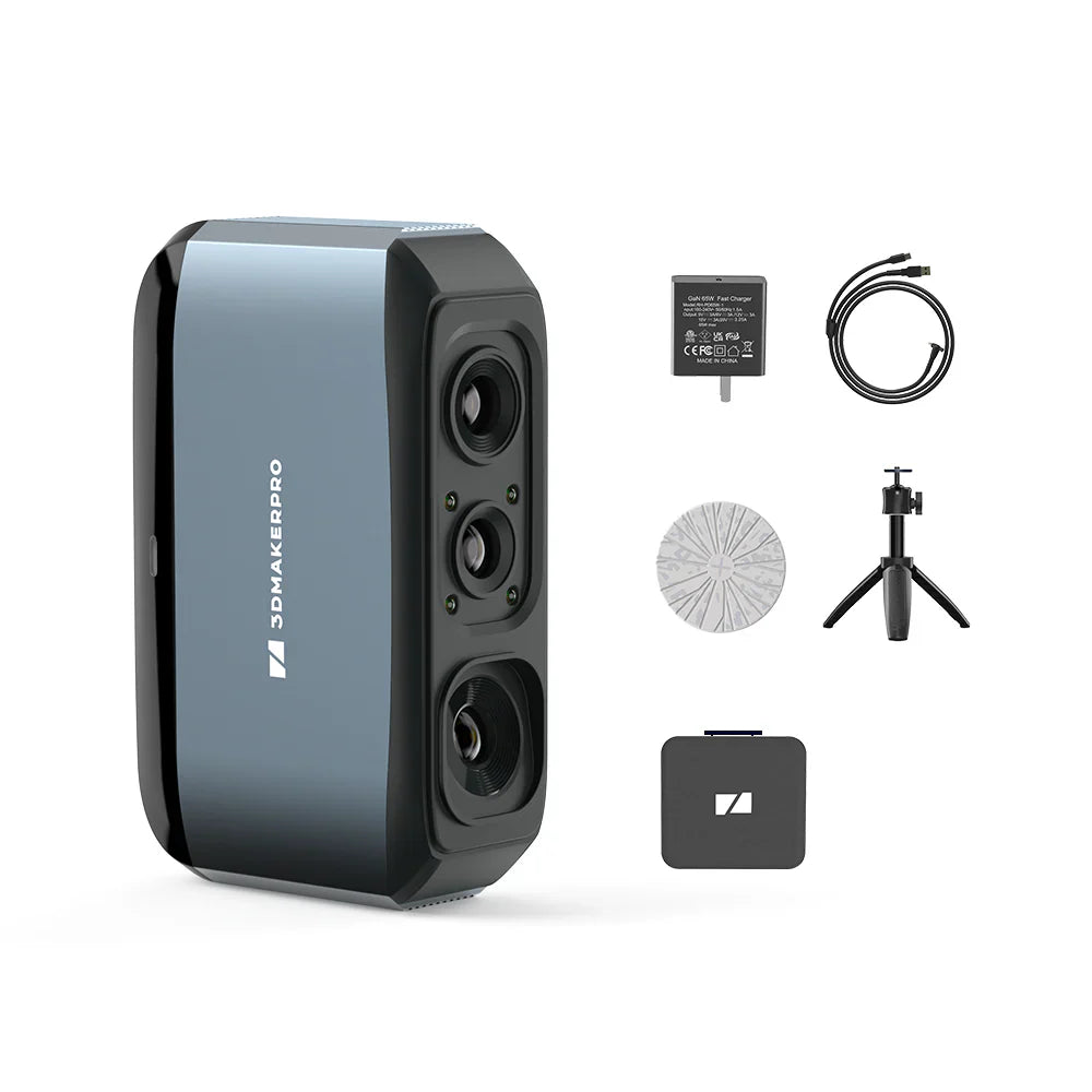 3DMakerpro Moose AI 3D Scanner - Markerless 0.03mm Accuracy