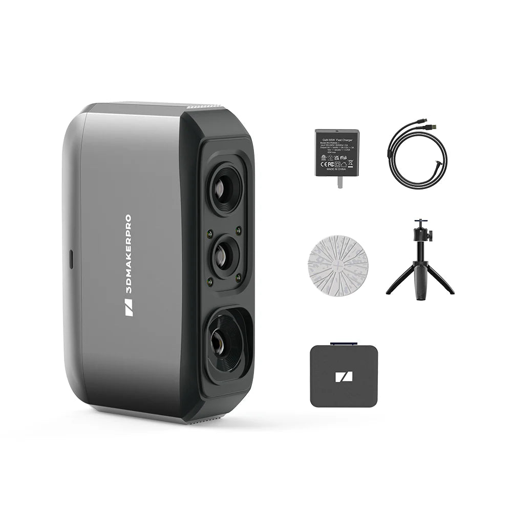 3DMakerpro Moose AI 3D Scanner - Markerless 0.03mm Accuracy