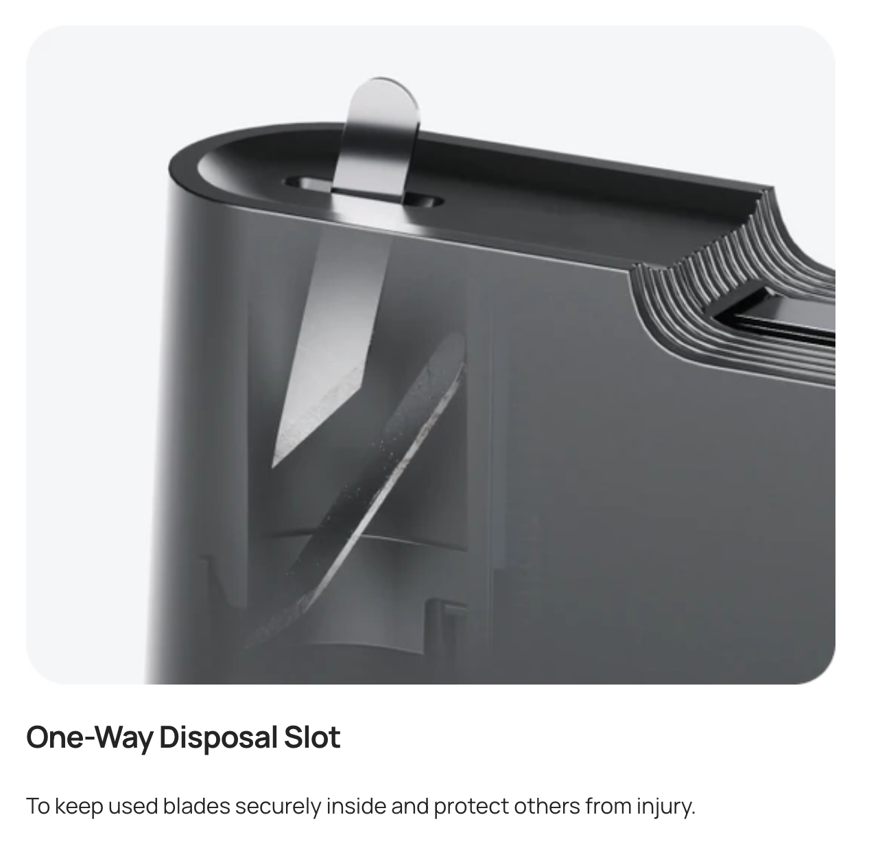 NeoBlade SK5 Replacement Blades & Safety Dispenser Vault