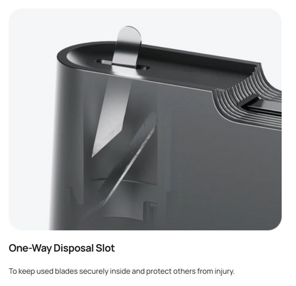 NeoBlade SK5 Replacement Blades & Safety Dispenser Vault