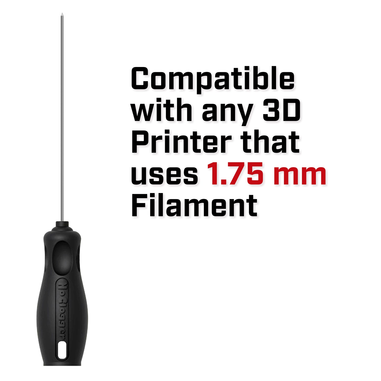 NoClogger 1.75mm 3D Printer Hotend Unclogging Tool