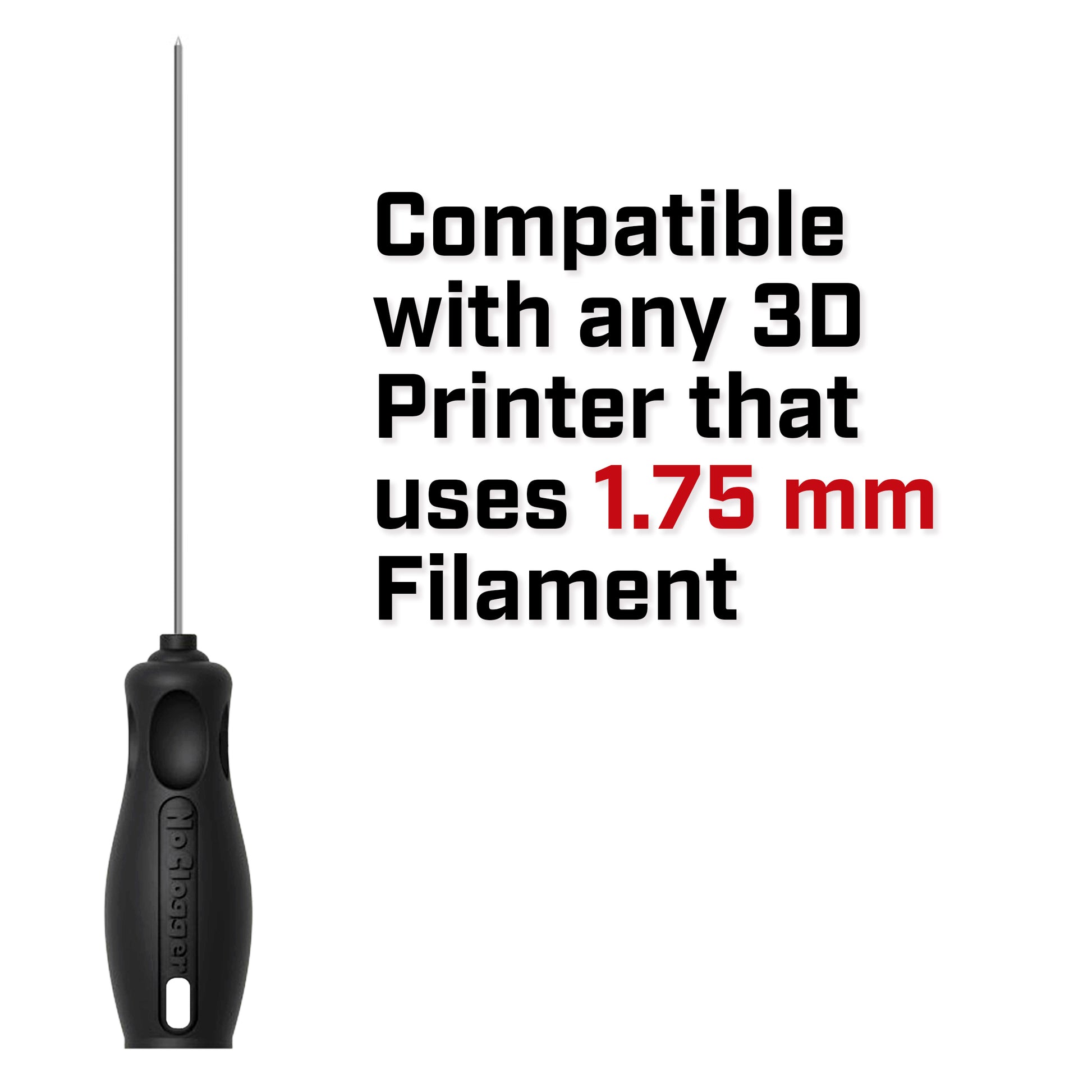 NoClogger 1.75mm 3D Printer Hotend Unclogging Tool